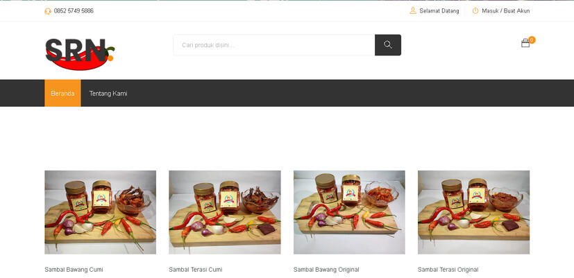 Sambal Resep Njenot - Penjualan Sambal