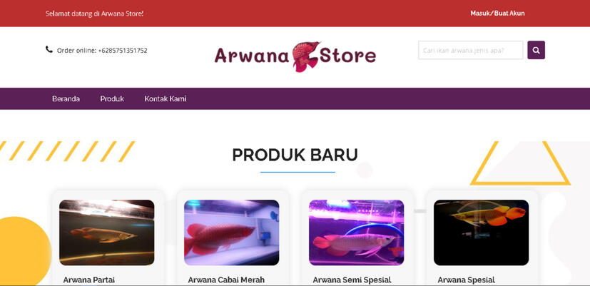 Arwana Store - Penjualan Ikan Arwana